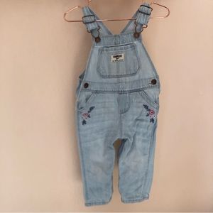 2/$10 Oshkosh Denim Overalls
